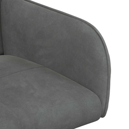Sedie da pranzo 6 pcs Velluto Grigio Scuro 59 x 56,5 x 86 cm | homemem39