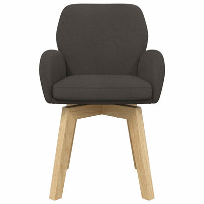 Sedie da pranzo girevoli 6 pcs Bouclé Grigio Scuro | homemem39