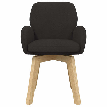 Sedie da pranzo girevoli 6 pcs Bouclé Nero 54 x 58 x 87 cm | homemem39