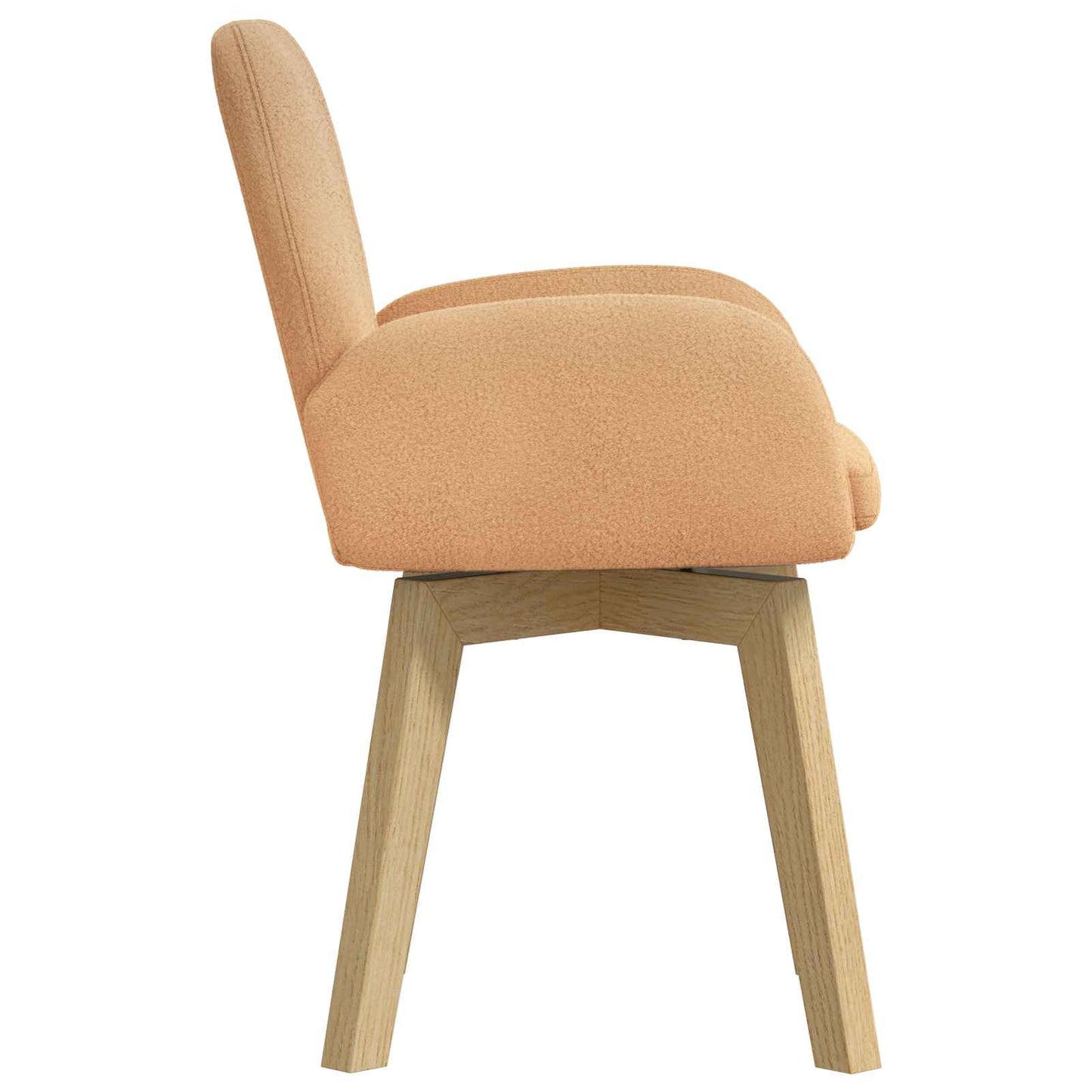 Sedie da pranzo girevoli 6 pcs Bouclé Beige 54 x 58 x 87 cm | homemem39