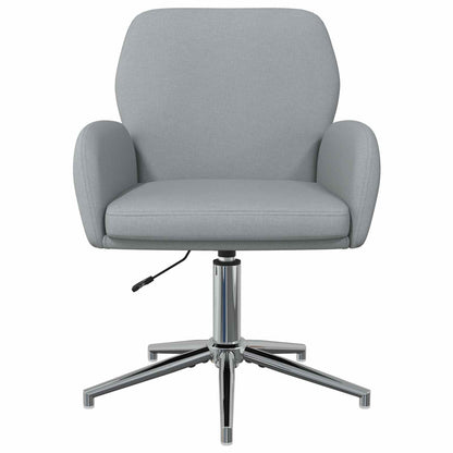 Sedie da scrivania girevoli 2 pz 54 x 58 x 90 cm Grigio Chiaro | homemem39