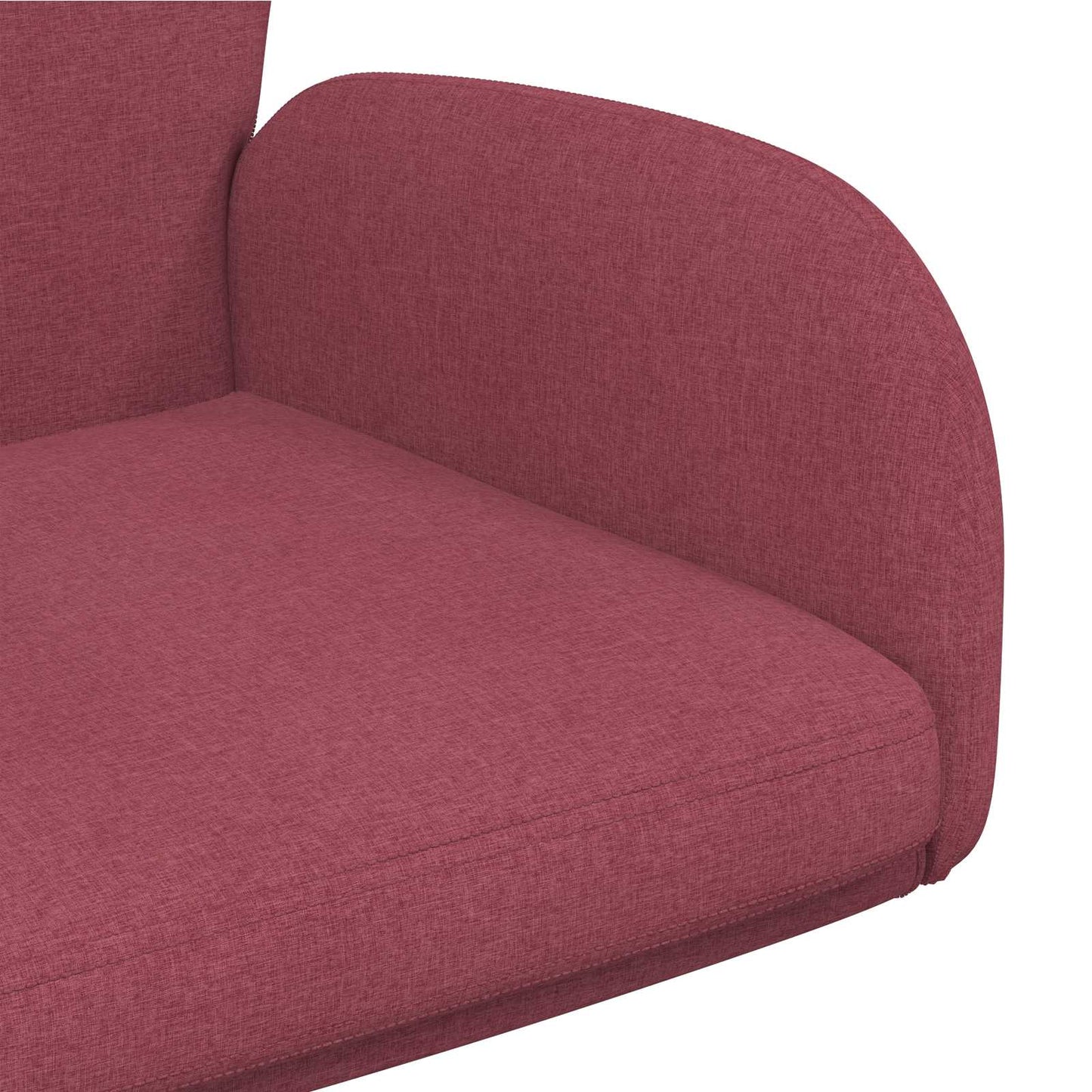 Sedie da scrivania girevoli 2 pz 54 x 58 x 90 cm Rosso Vino | homemem39