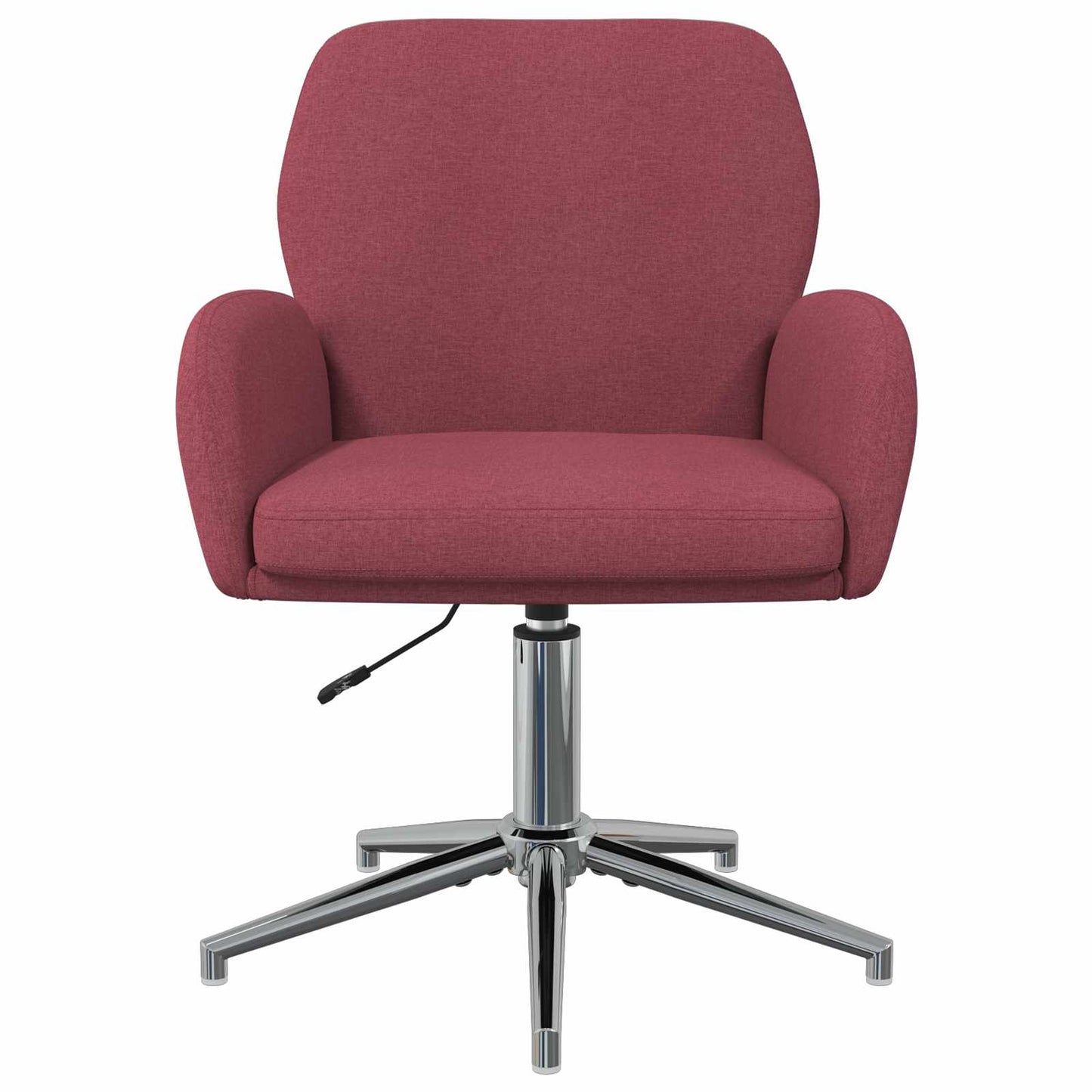 Sedie da scrivania girevoli 2 pz 54 x 58 x 90 cm Rosso Vino | homemem39