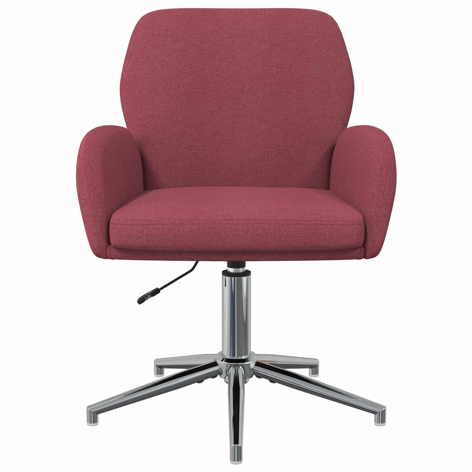 Sedie da scrivania girevoli 2 pz 54 x 58 x 90 cm Rosso Vino | homemem39