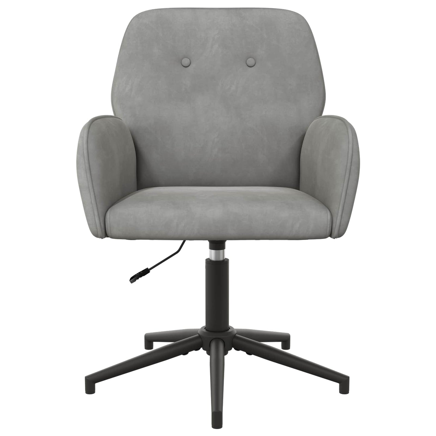 Sedie da scrivania girevoli 6 pz 54 x 55 x 90 cm Grigio Chiaro | homemem39