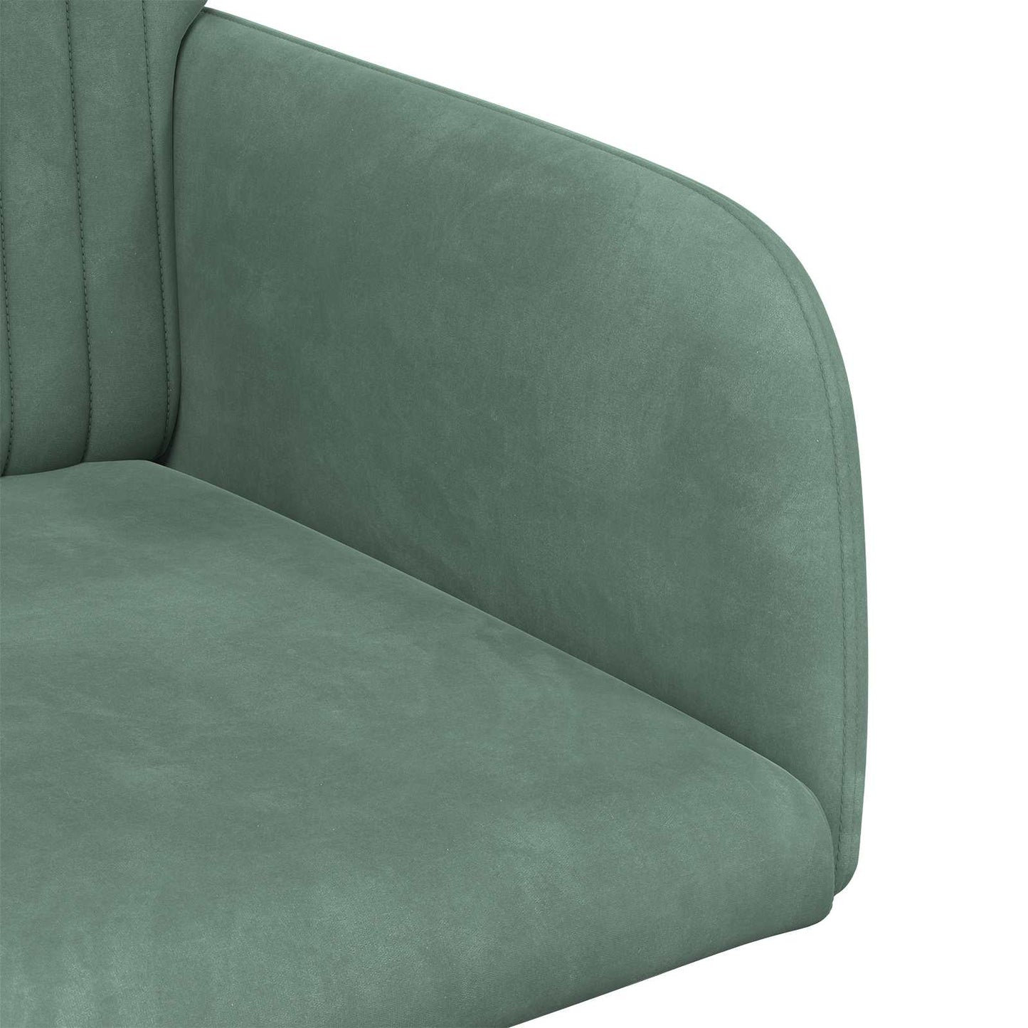 Sedie da pranzo 4 pcs Velluto Verde Mare 55 x 50 x 84 cm | homemem39
