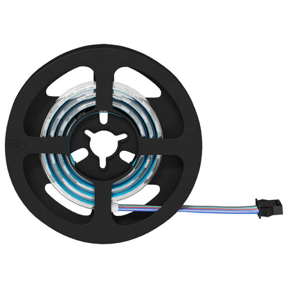 Striscia LED 4 pcs Nero e trasparente 55 x 0,8 x 0,3 cm