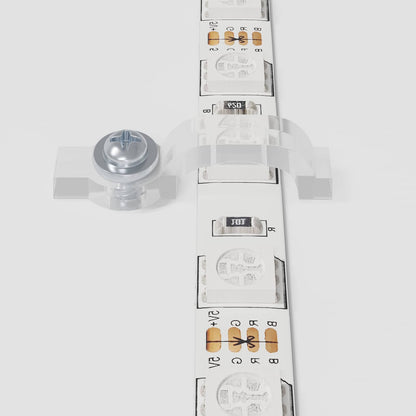 Striscia LED 4 pcs Nero e trasparente 470 x 0,8 x 0,3 cm