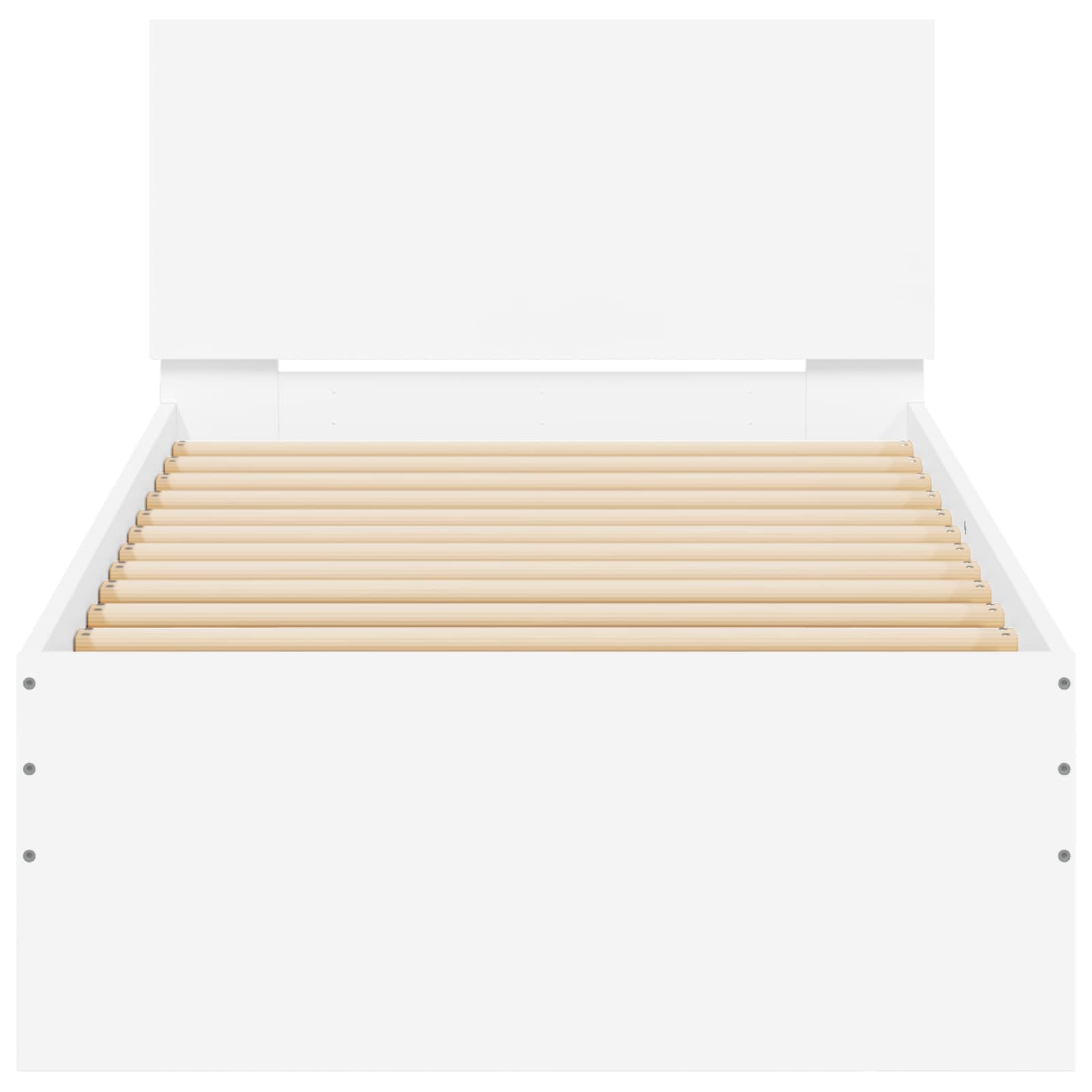 Letto con LED Bianco 80 x 200 cm Legno ingegnerizzato | homemem39