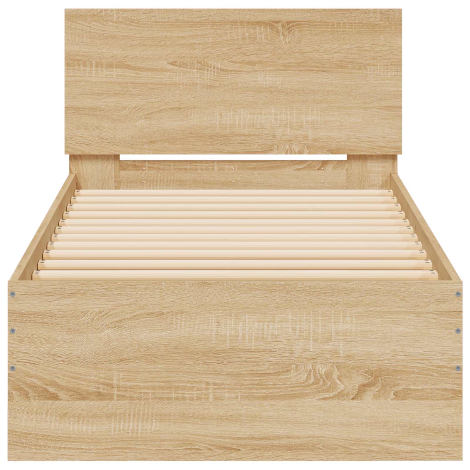 Letto con LED Rovere Sonoma 80 x 200 cm Legno ingegnerizzato | homemem39