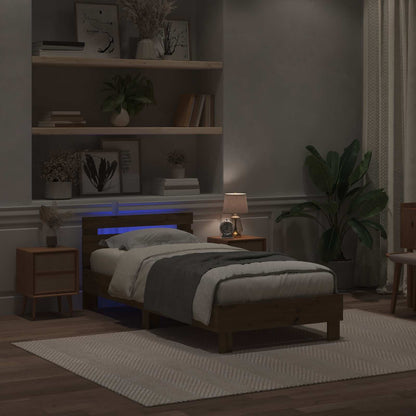 Struttura del letto Rovere Artigianale 80 x 200 cm