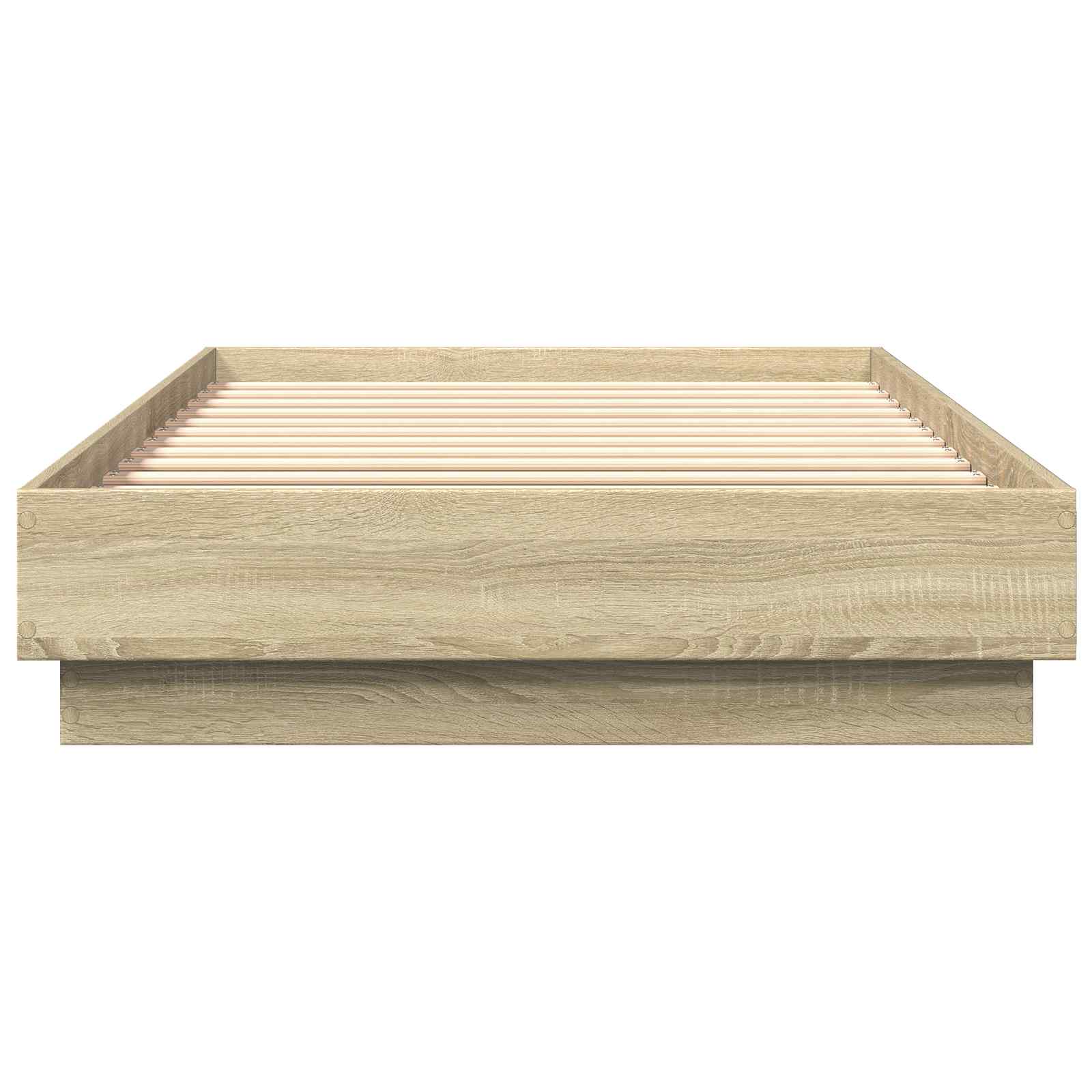 Letto con LED Rovere Sonoma 80 x 200 cm Legno ingegnerizzato | homemem39