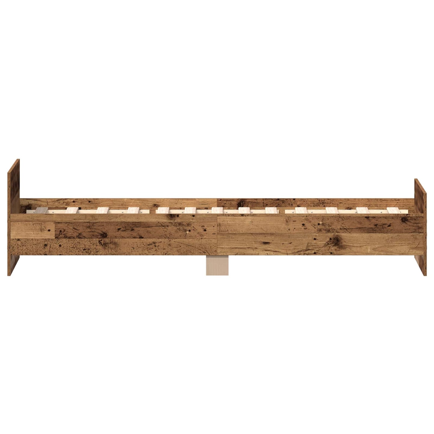 Struttura letto con testata Legno antico 80 x 200 cm | homemem39