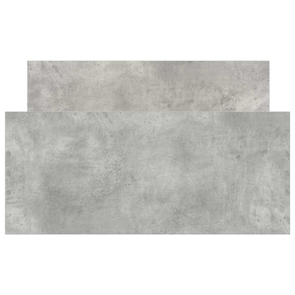 Struttura letto con testata Grigio Cemento 80 x 200 cm | homemem39