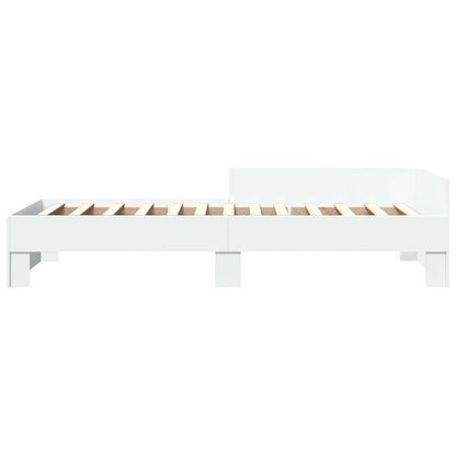 Struttura letto con testata Bianco 80 x 200 cm | homemem39