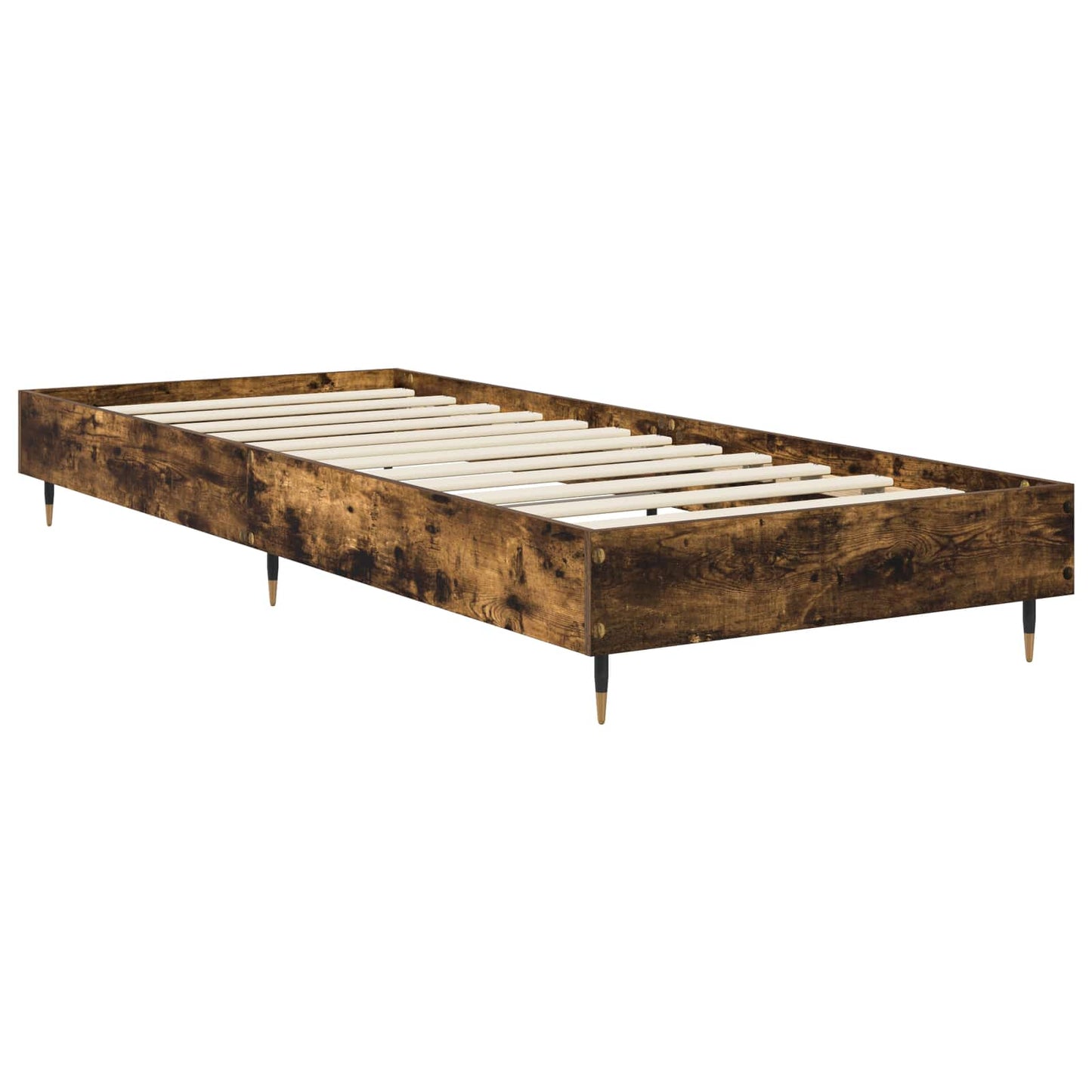 Struttura del letto Rovere Fumo 80 x 200 cm | homemem39