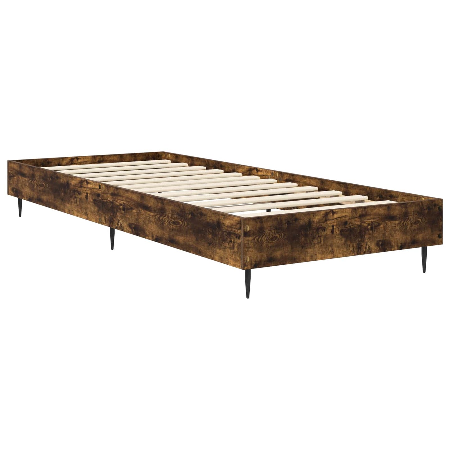Struttura del letto Rovere Fumo 80 x 200 cm | homemem39