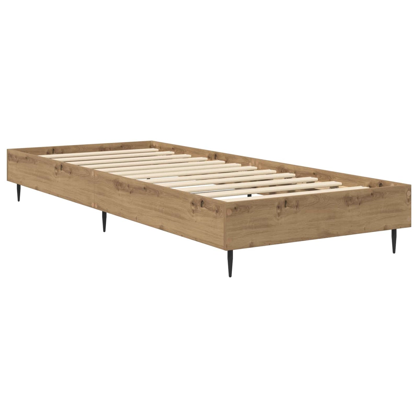 Struttura del letto Rovere Artigianale 80 x 200 cm | homemem39