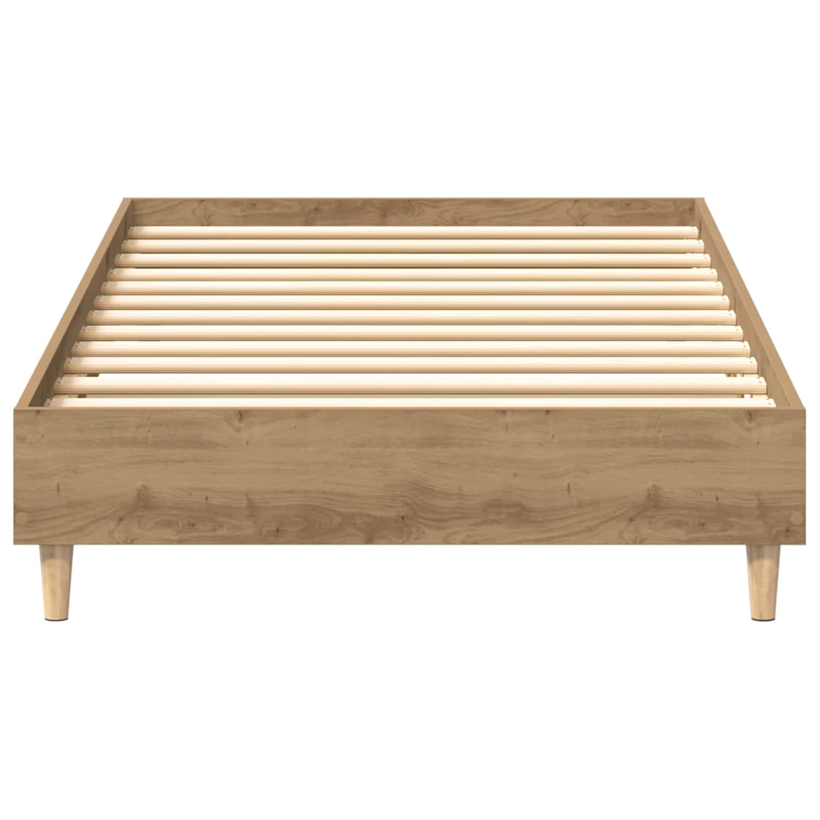 Struttura del letto Rovere Artigianale 80 x 200 cm | homemem39