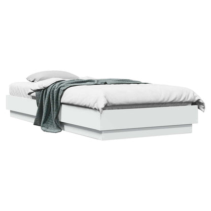 Struttura letto a pavimento Bianco 80 x 200 cm | homemem39