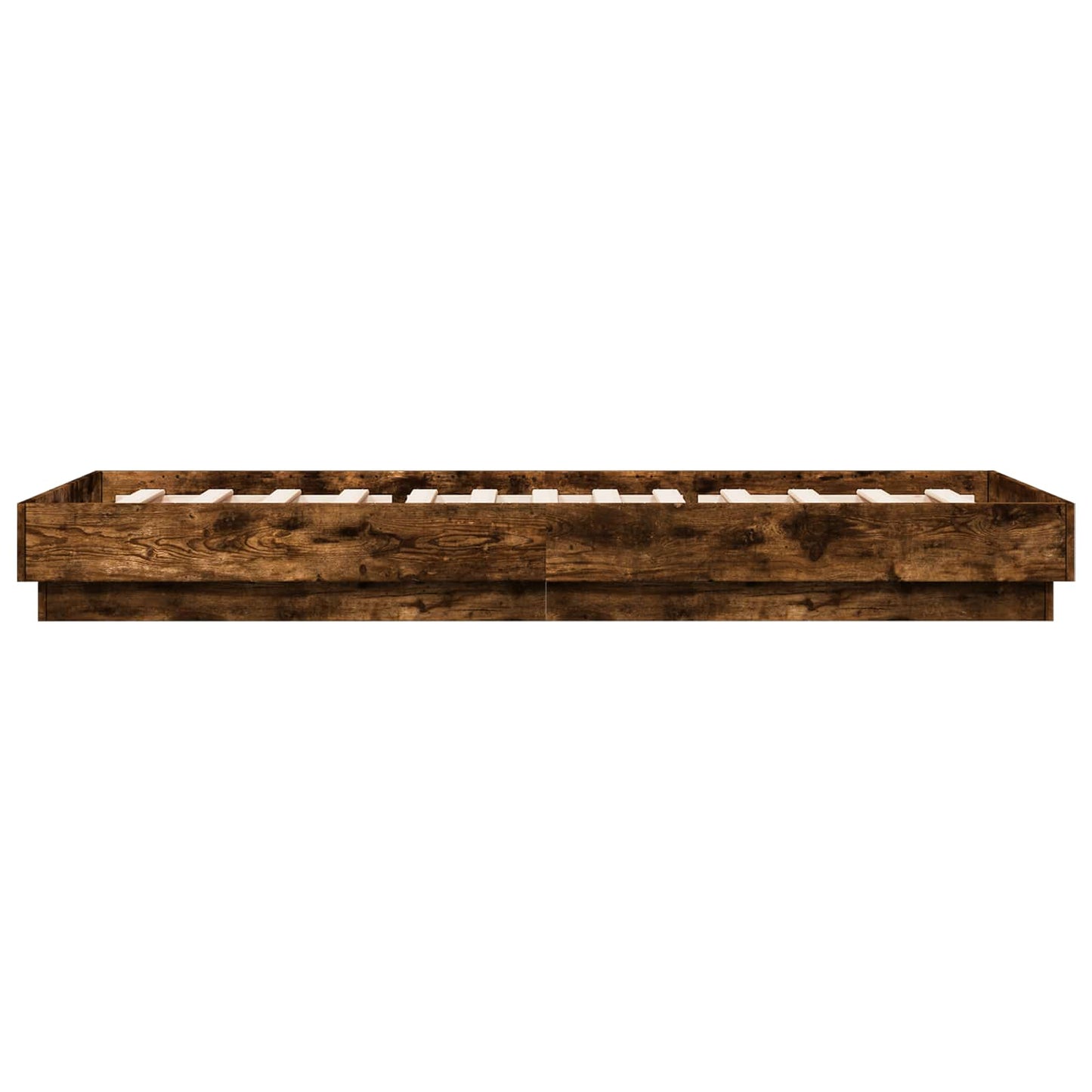 Struttura letto a pavimento Rovere Fumo 80 x 200 cm | homemem39