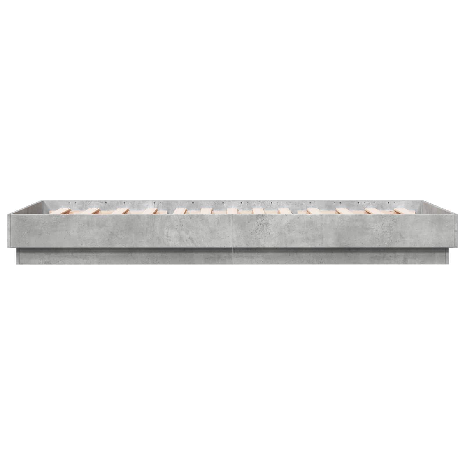 Struttura letto a pavimento Grigio Cemento 80 x 200 cm | homemem39