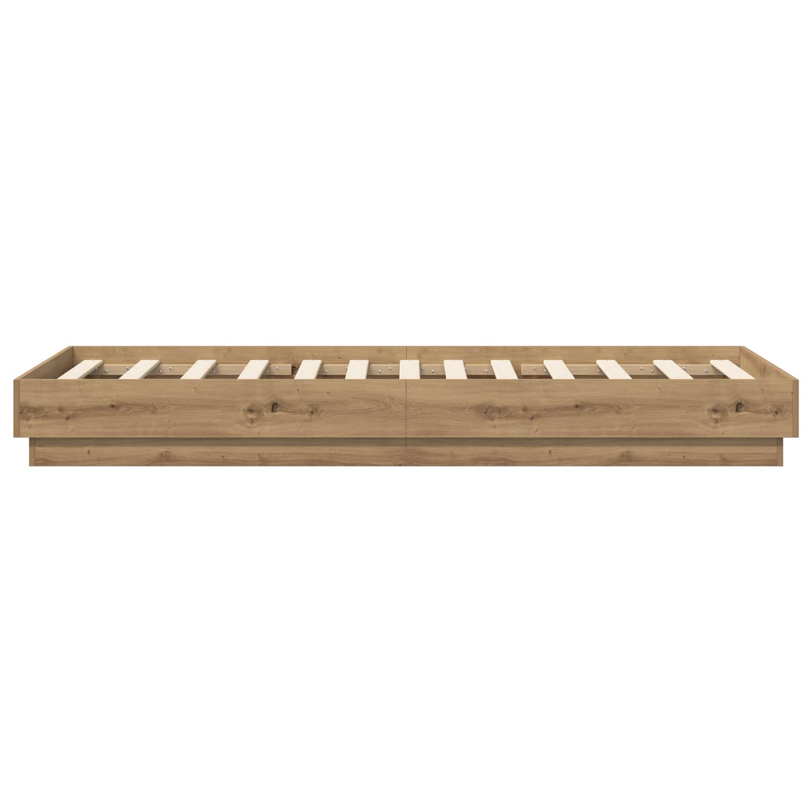 Struttura letto a pavimento Rovere Artigianale 80 x 200 cm | homemem39