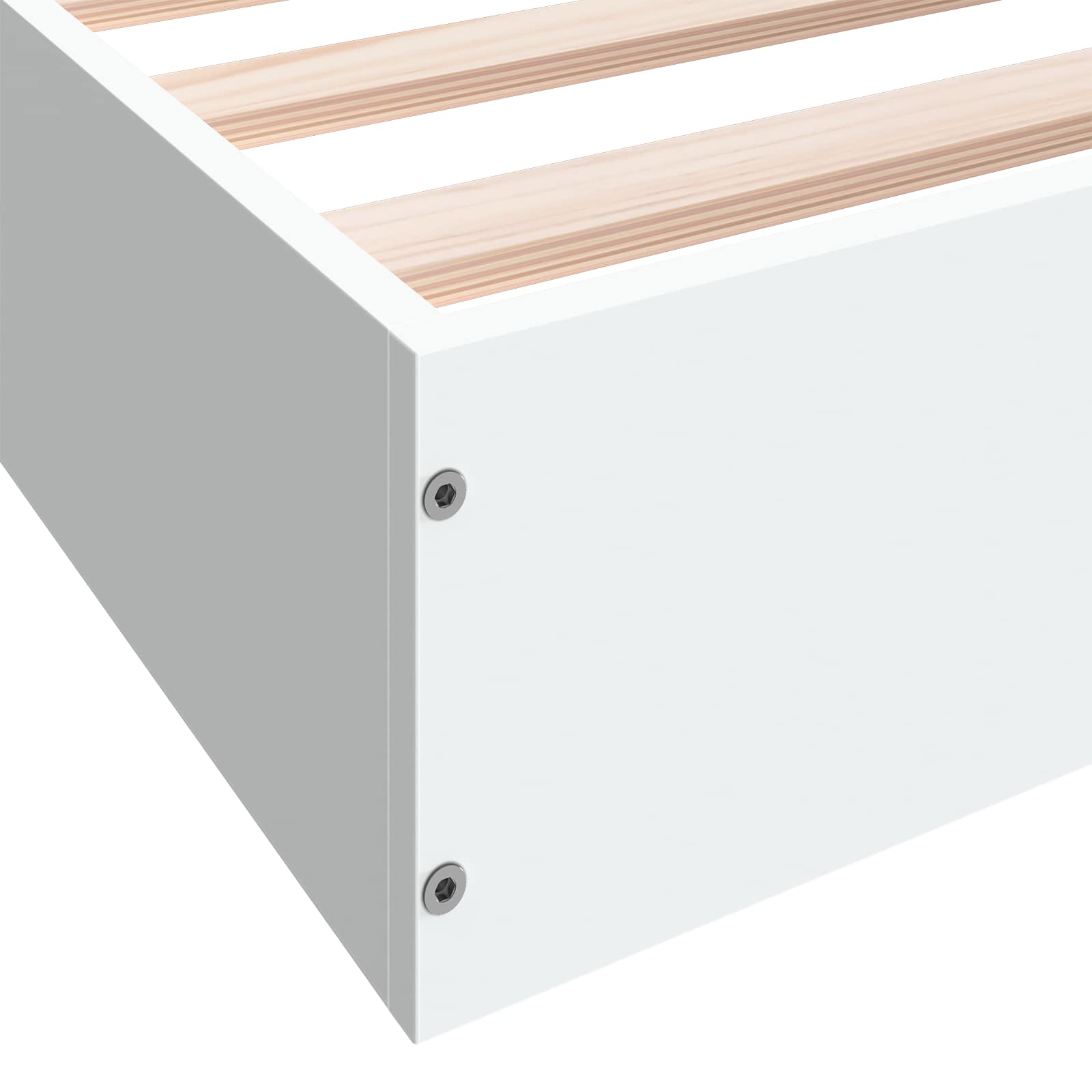 Struttura letto a pavimento Bianco 80 x 200 cm | homemem39