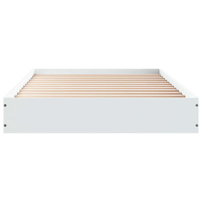 Struttura letto a pavimento Bianco 80 x 200 cm | homemem39