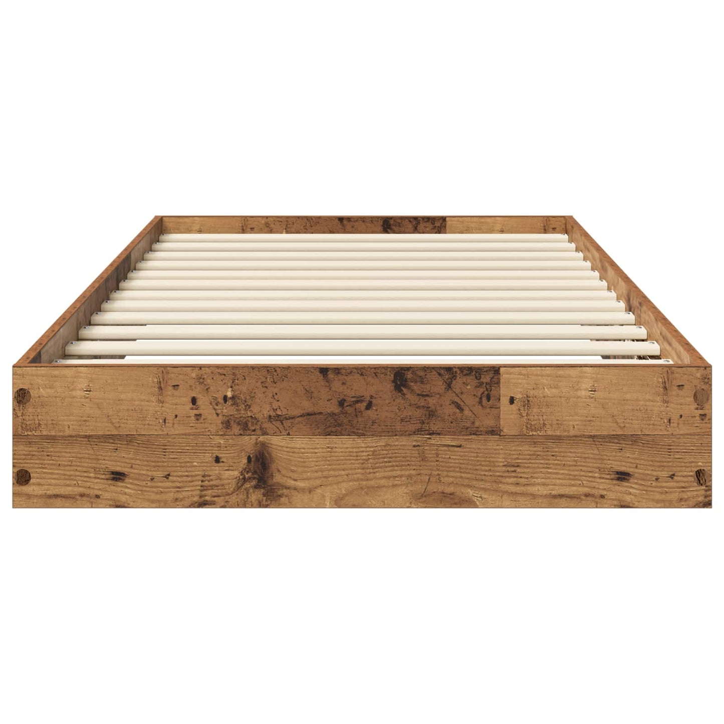 Struttura letto a pavimento Legno antico 80 x 200 cm | homemem39