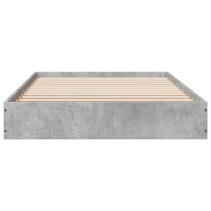 Struttura letto a pavimento Grigio Cemento 80 x 200 cm | homemem39