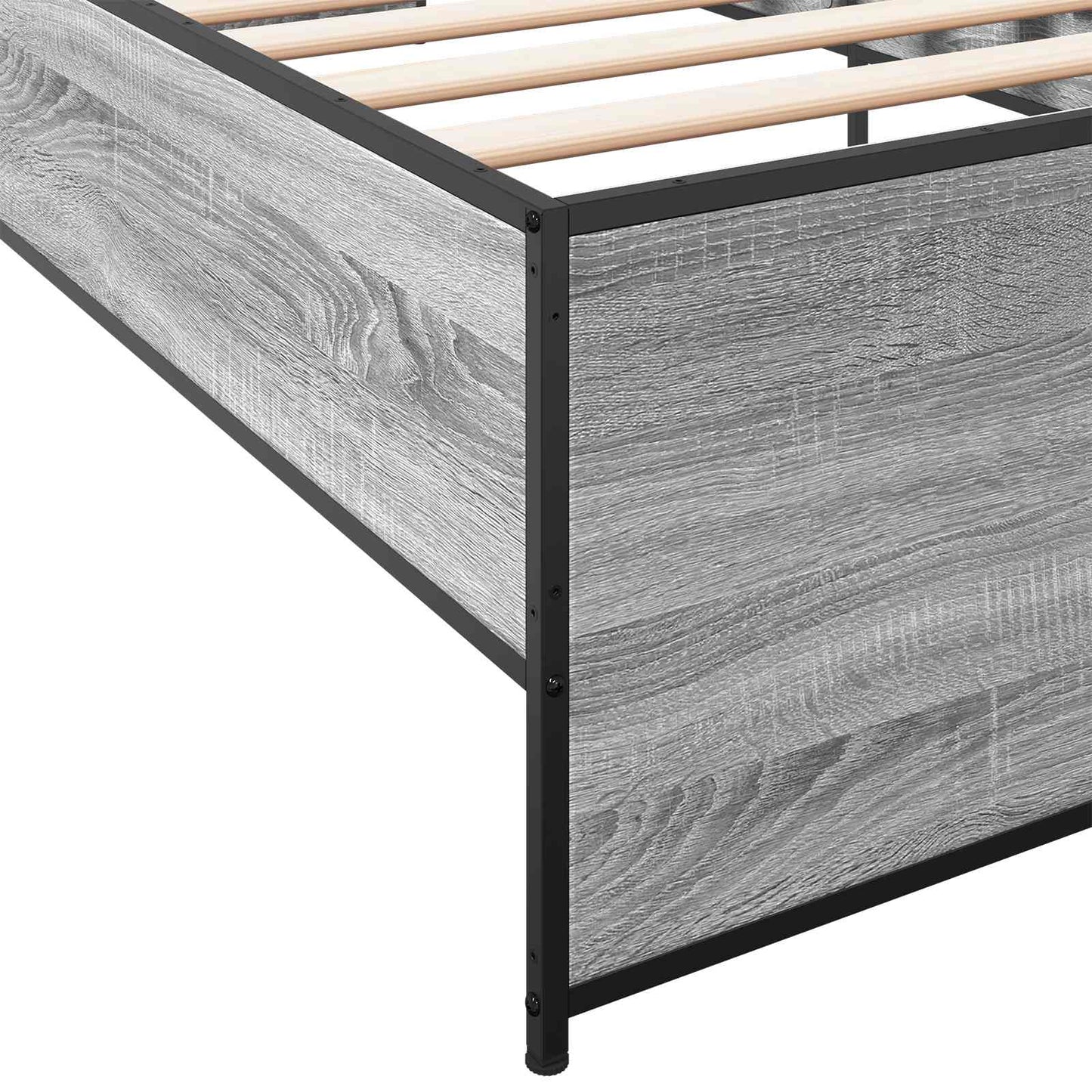 Struttura del letto Sonoma grigio 80 x 200 cm | homemem39