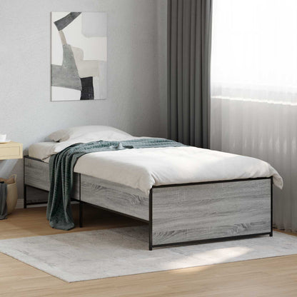 Struttura del letto Sonoma grigio 80 x 200 cm | homemem39
