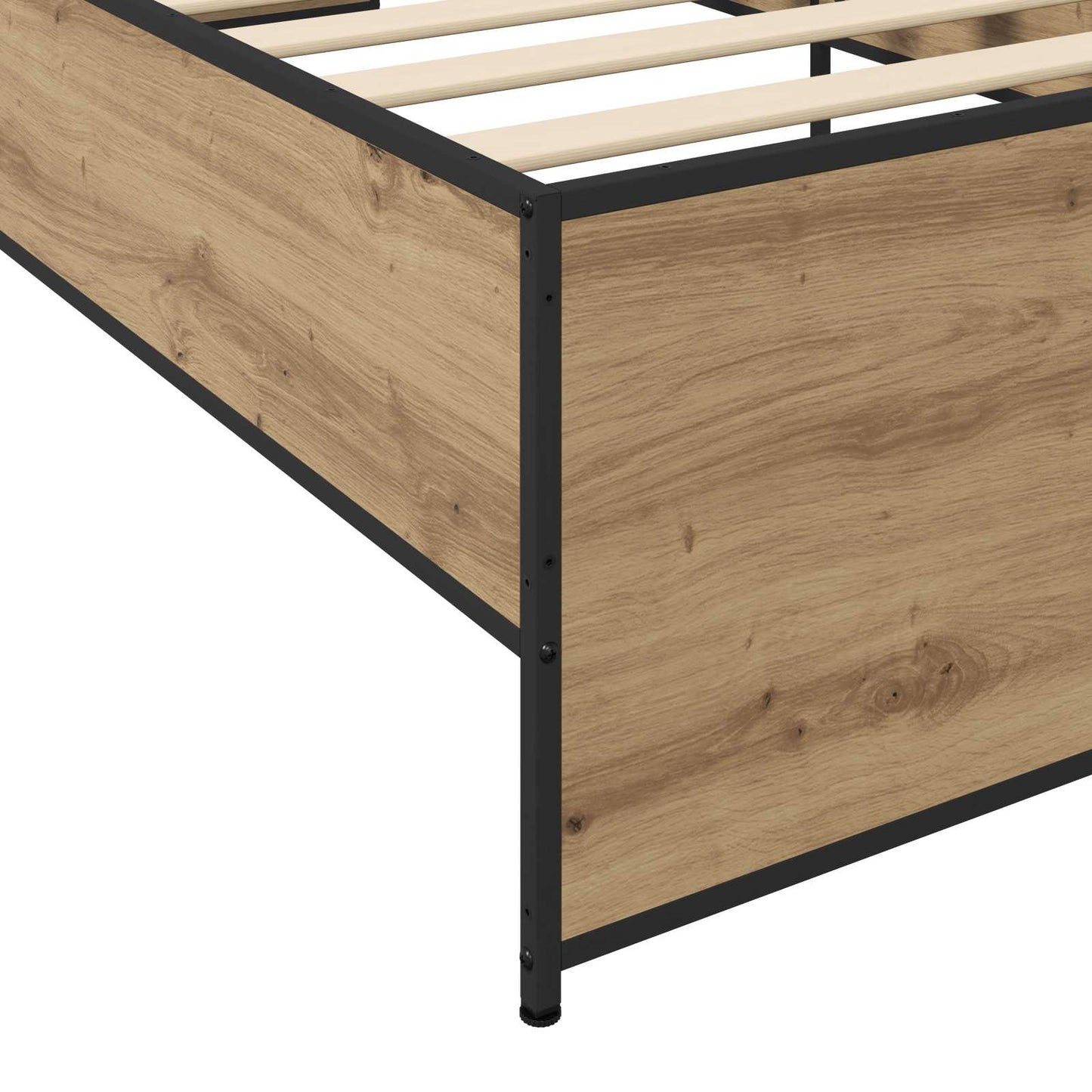 Struttura del letto Rovere Artigianale 80 x 200 cm | homemem39
