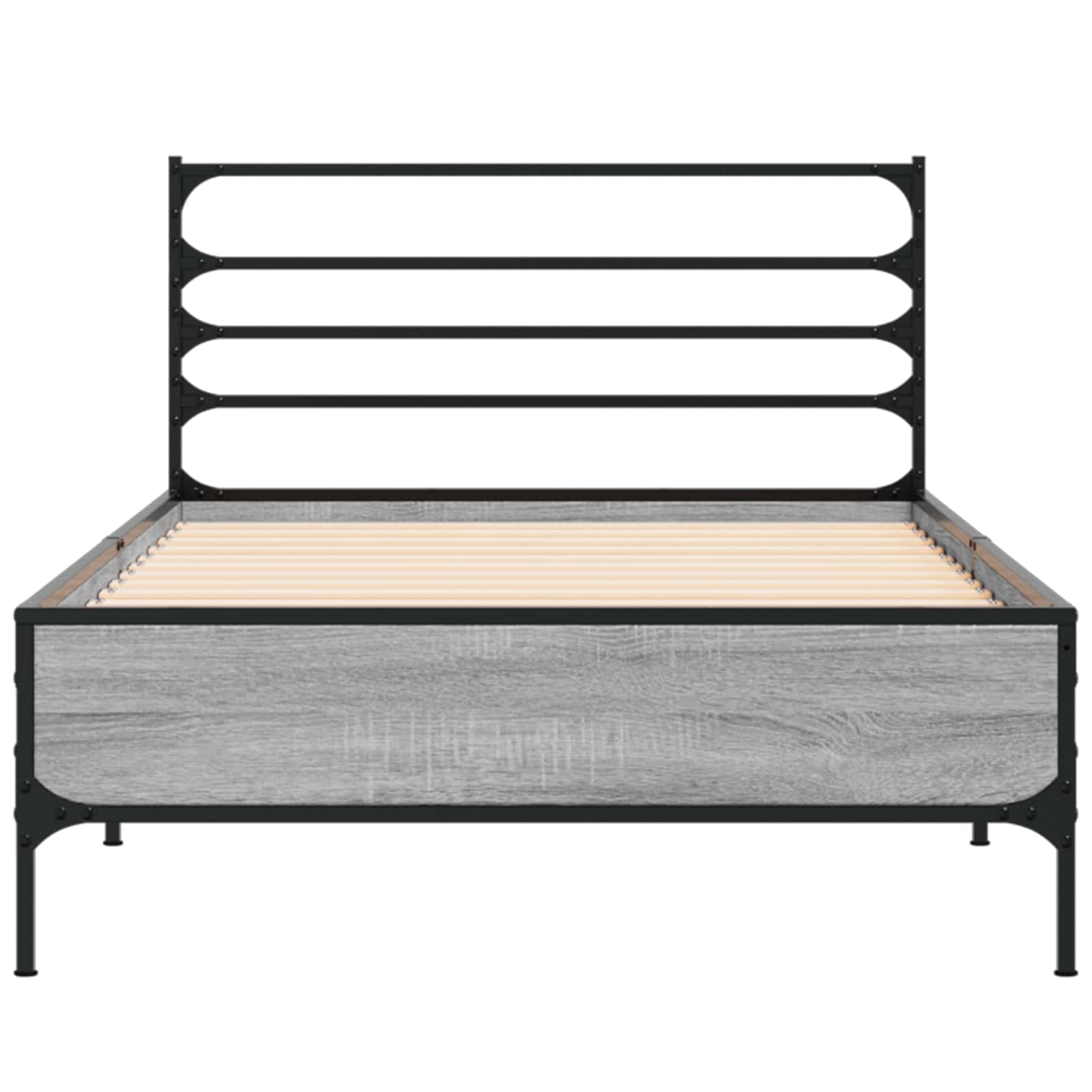 Struttura del letto Sonoma grigio 80 x 200 cm | homemem39