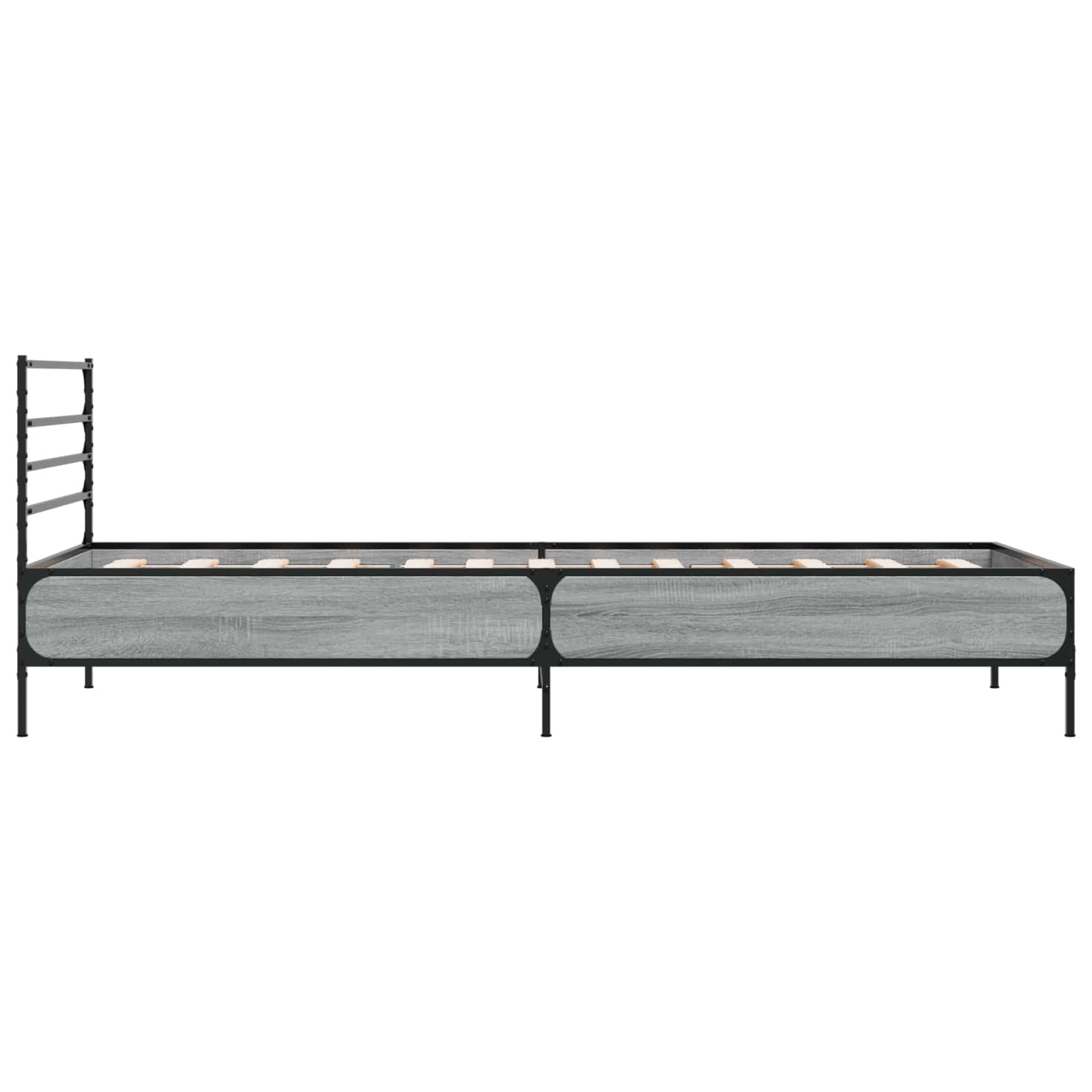 Struttura del letto Sonoma grigio 80 x 200 cm | homemem39