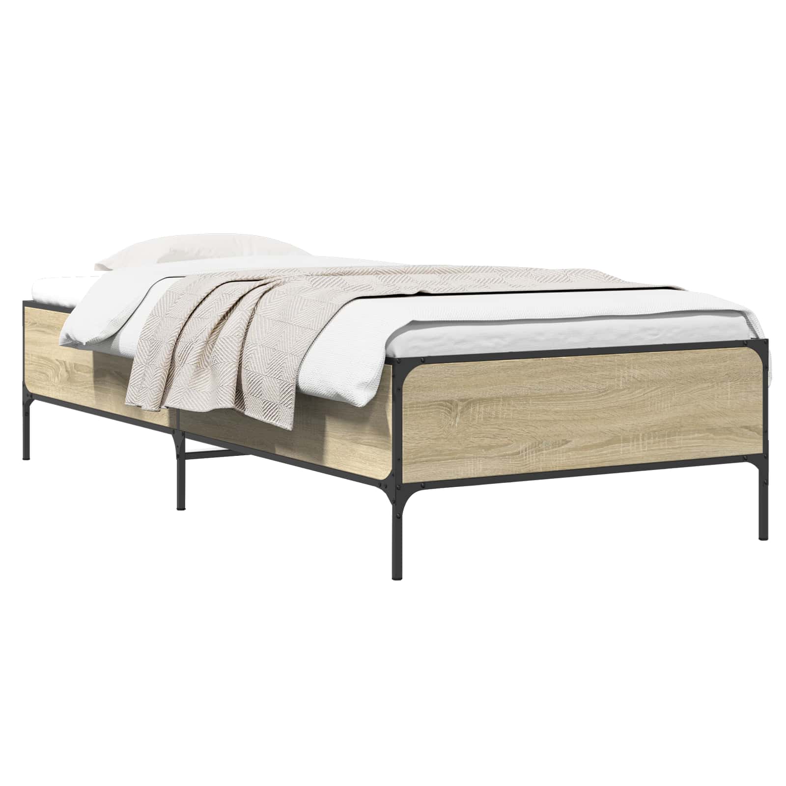 Struttura del letto Rovere Sonoma 80 x 200 cm | homemem39