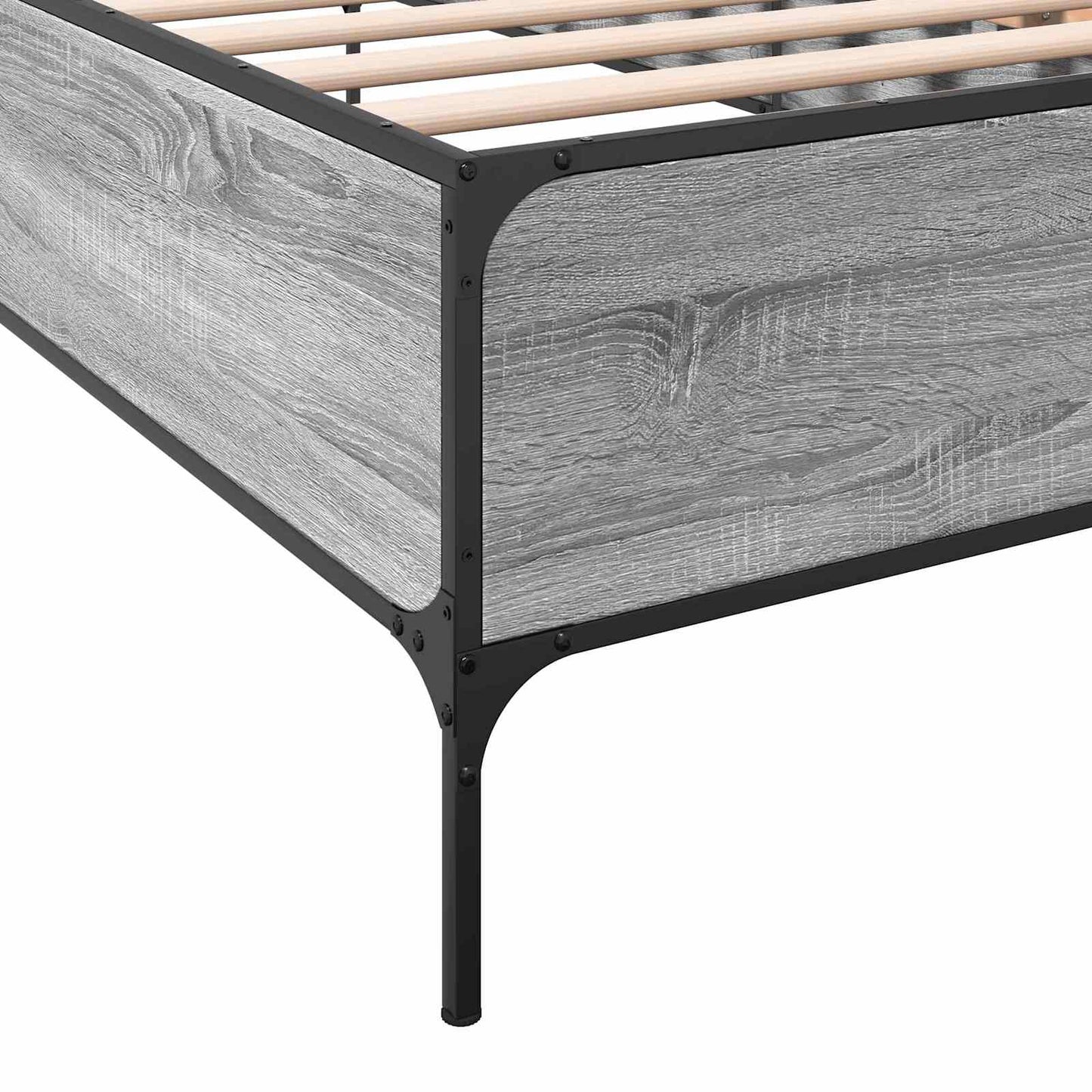 Struttura del letto Sonoma grigio 80 x 200 cm | homemem39