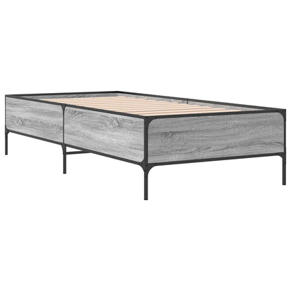 Struttura del letto Sonoma grigio 80 x 200 cm | homemem39