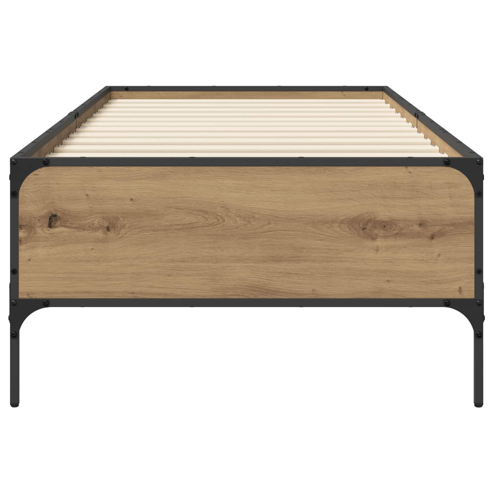 Struttura del letto Rovere Artigianale 80 x 200 cm | homemem39