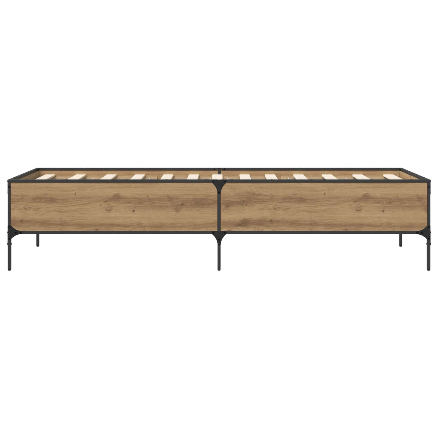 Struttura del letto Rovere Artigianale 80 x 200 cm | homemem39