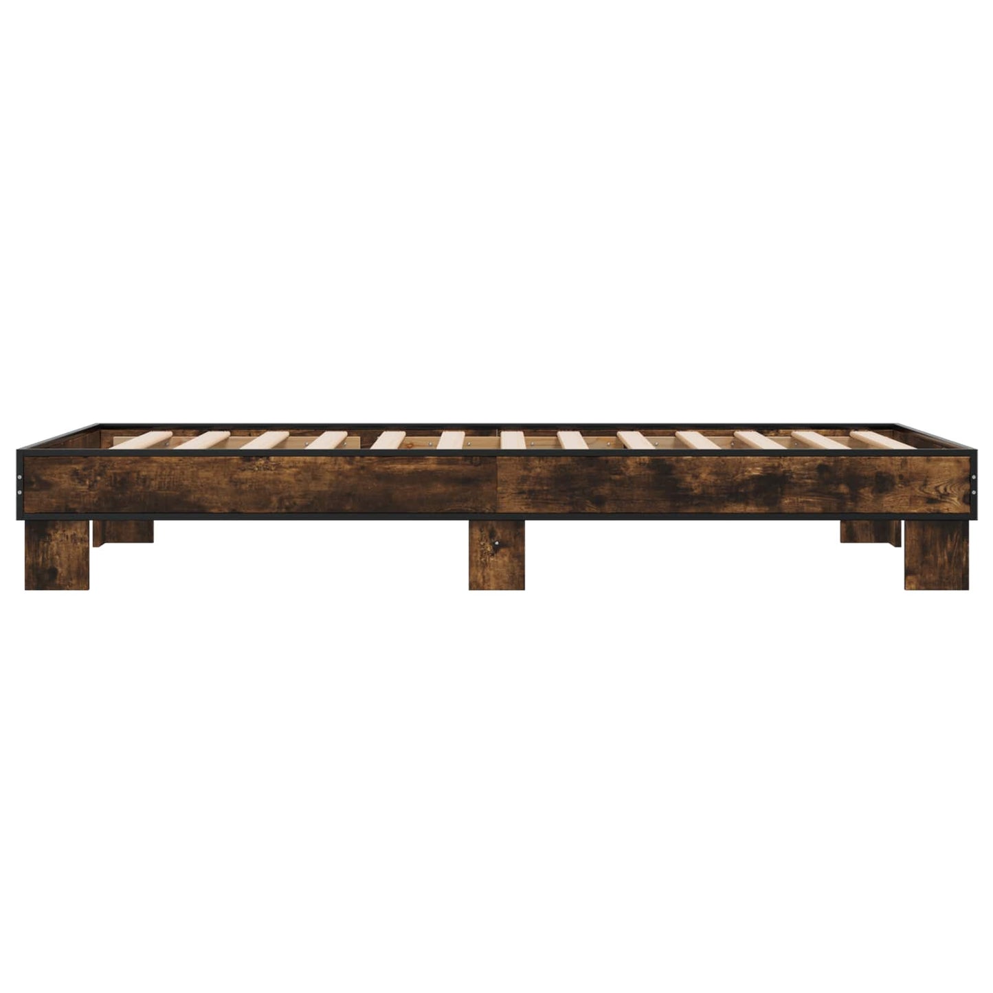 Struttura del letto Rovere Fumo 80 x 200 cm | homemem39