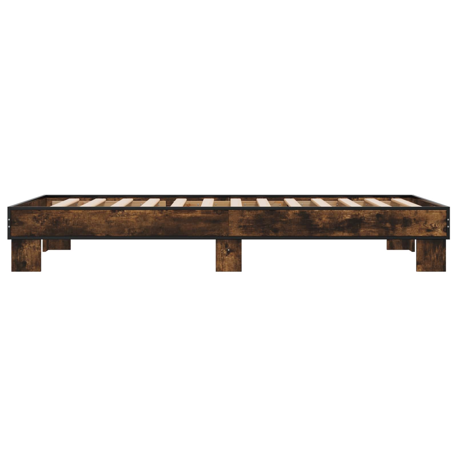 Struttura del letto Rovere Fumo 80 x 200 cm | homemem39