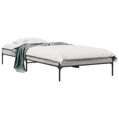 Struttura del letto Sonoma grigio 80 x 200 cm | homemem39