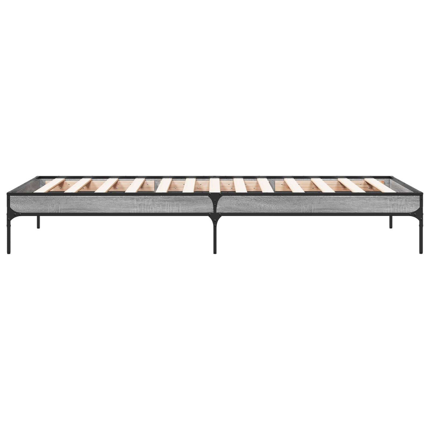 Struttura del letto Sonoma grigio 80 x 200 cm | homemem39