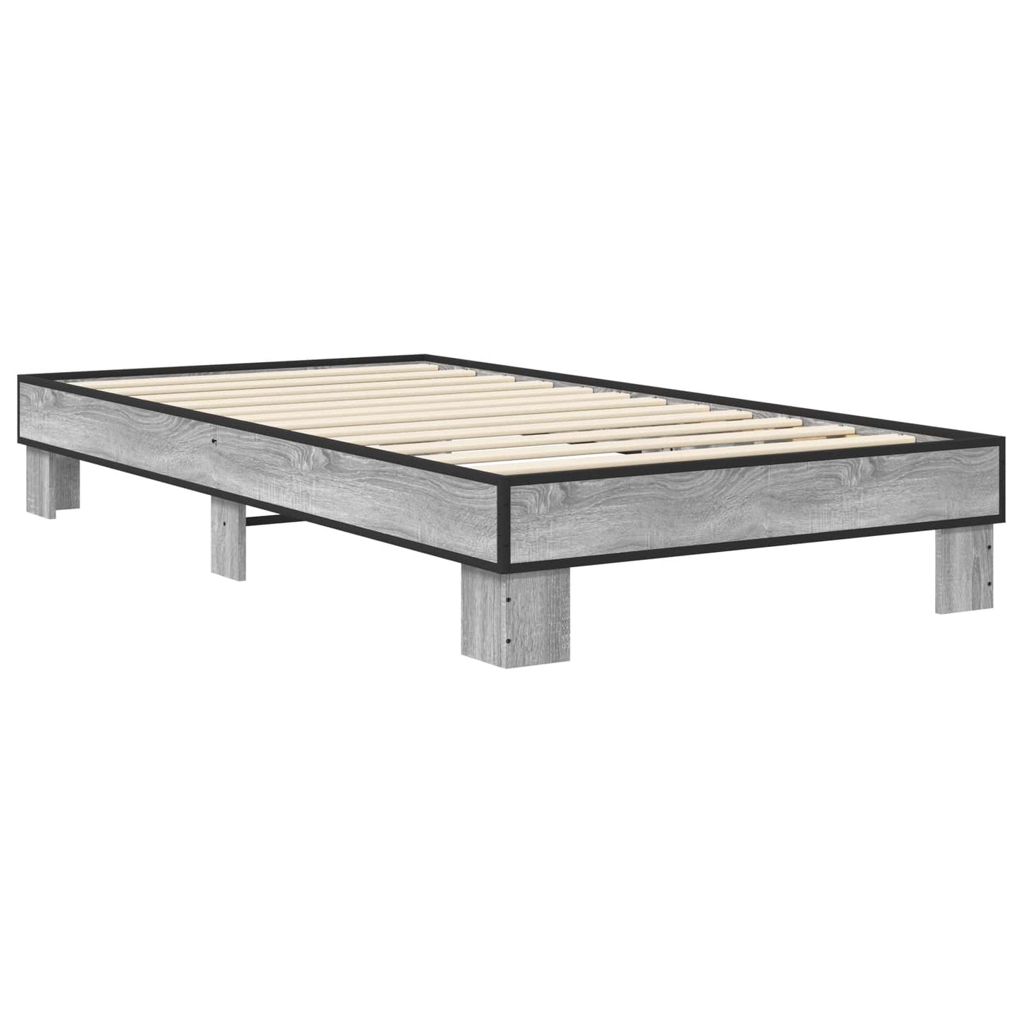 Struttura del letto Sonoma grigio 80 x 200 cm | homemem39