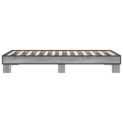 Struttura del letto Sonoma grigio 80 x 200 cm | homemem39