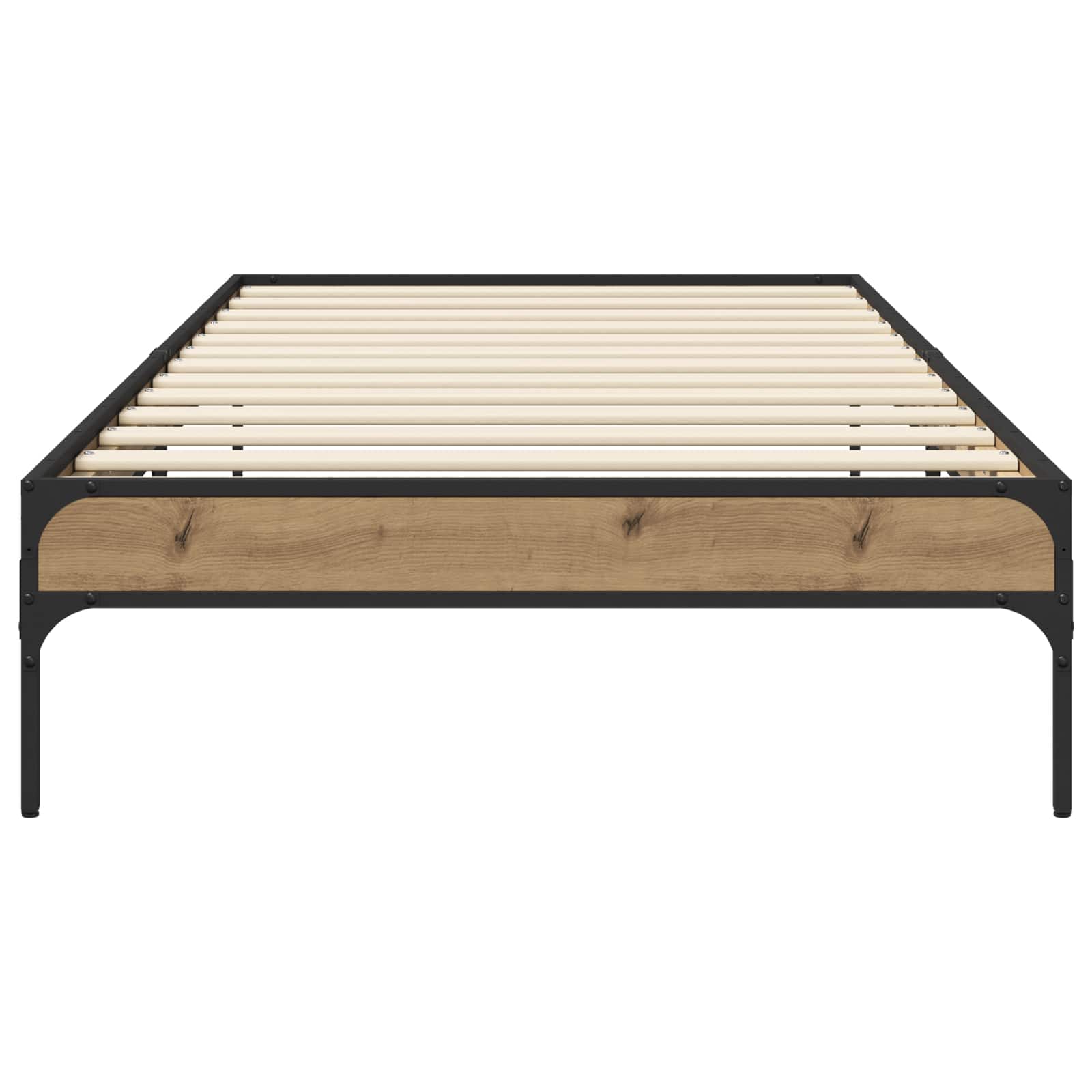 Struttura del letto Rovere Artigianale 80 x 200 cm | homemem39