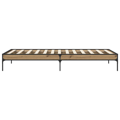 Struttura del letto Rovere Artigianale 80 x 200 cm | homemem39