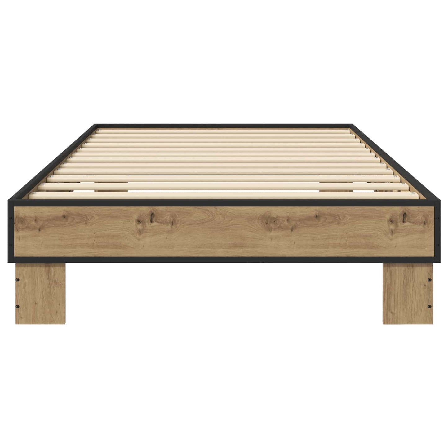 Struttura del letto Rovere Artigianale 80 x 200 cm | homemem39